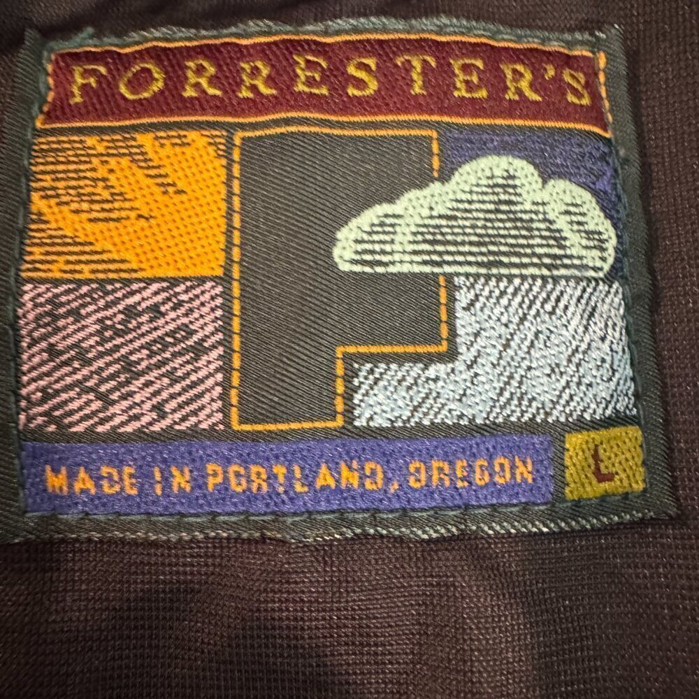 Forrester's Men's Plaid Performance Pullover Windbreaker - Size Large - Picture 7 of 8